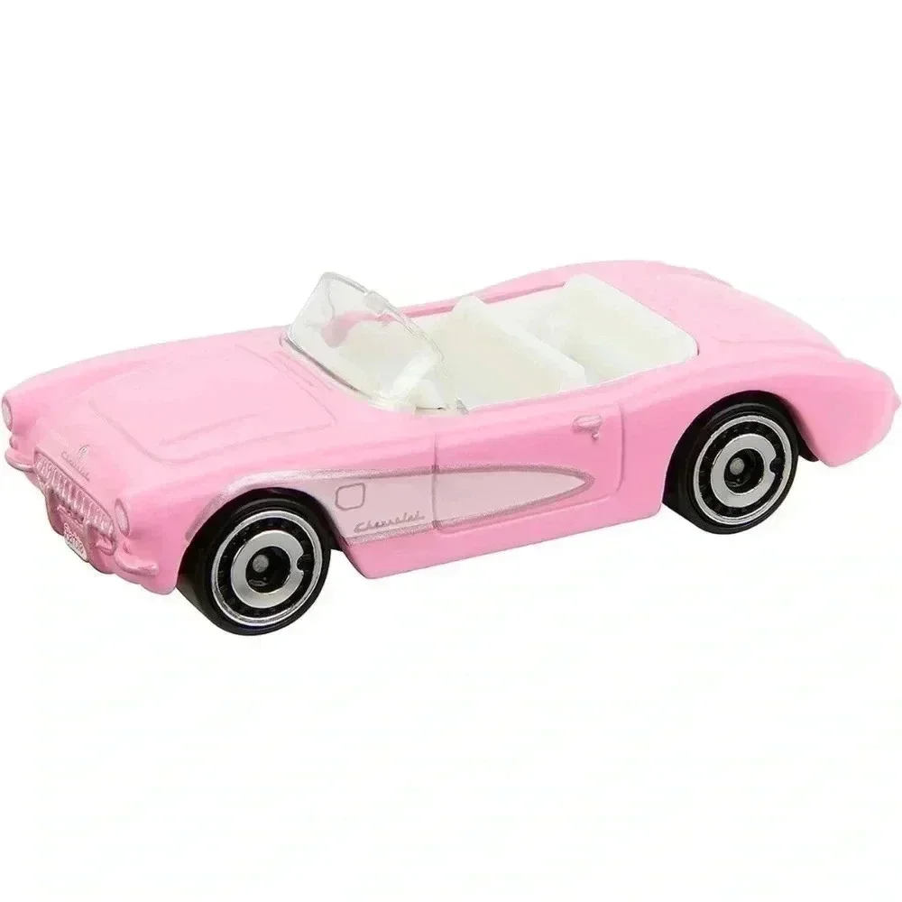 Hot Wheels 2023 Barbie 1956 Corvette Barbie The Movie - Picture 9 of 9